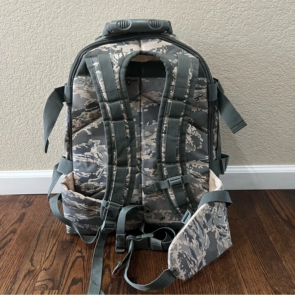 Code Alpha 3 Day Tactical Expandable Camouflage Military Type Backpack, Preowned